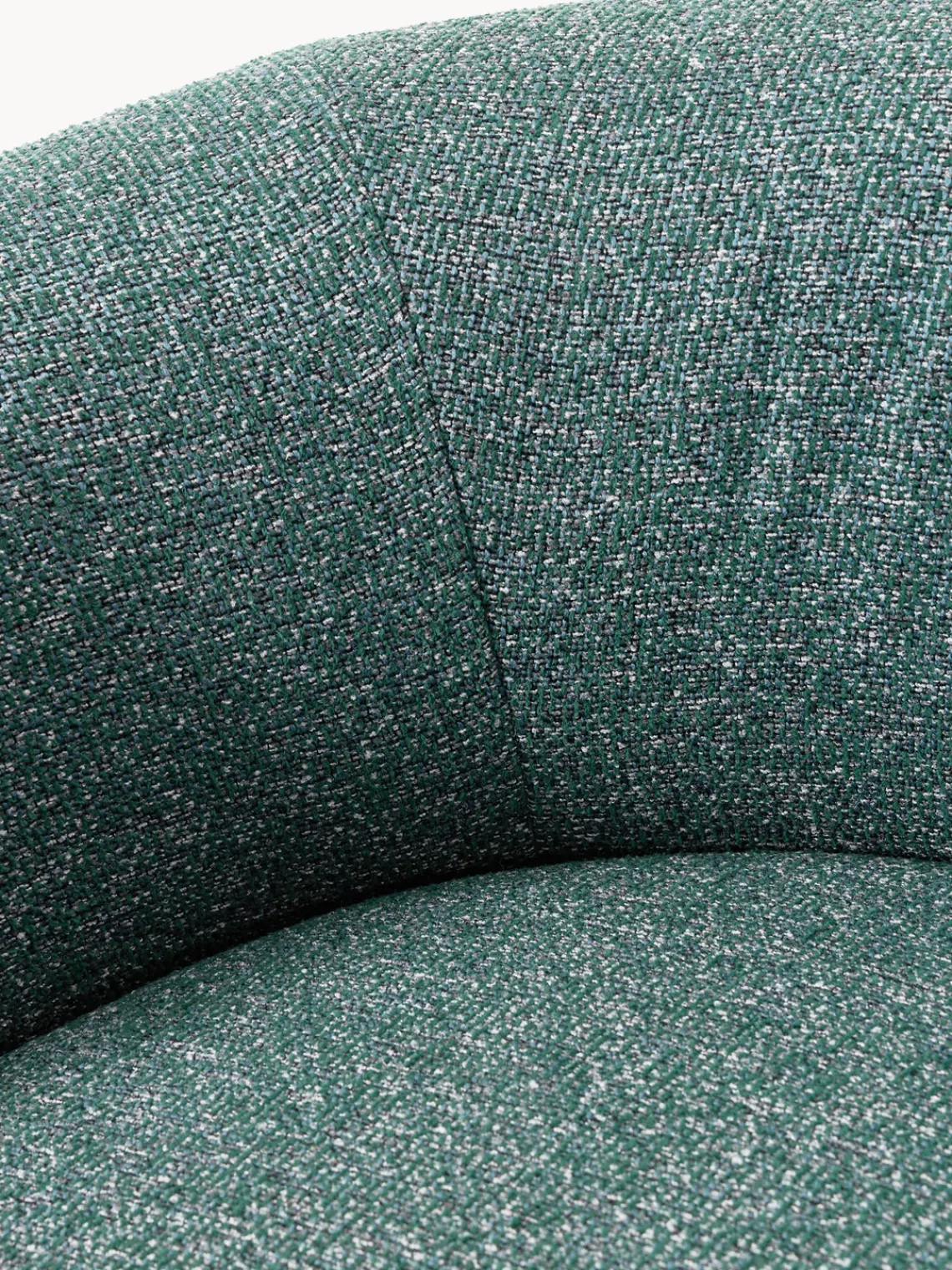 Westwing Collection Sillón grande en tejido bouclé Sofia