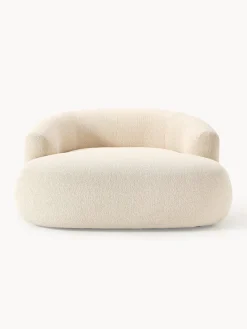 Westwing Collection Sillón lounge grande en tejido bouclé Sofia^ Butacas|Sillones