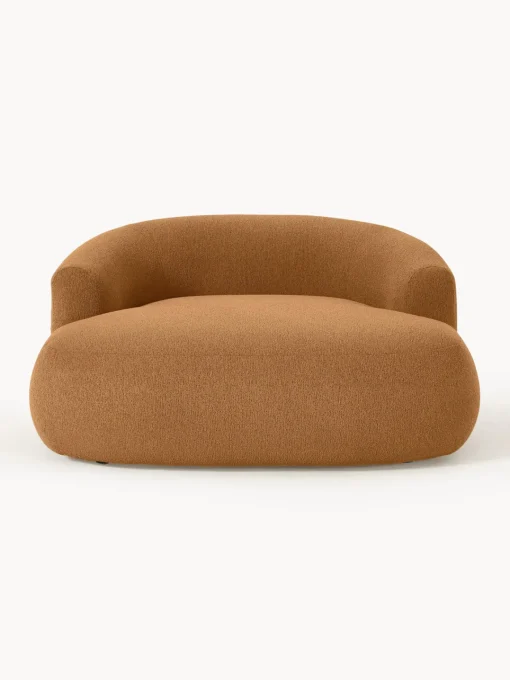 Westwing Collection Sillón lounge grande en tejido bouclé Sofia^ Butacas|Sillones