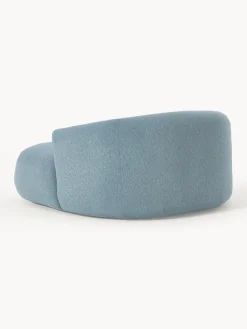 Westwing Collection Sillón lounge grande en tejido bouclé Sofia