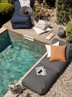 Magma Sillón para exterior Pop Up, reclinable^ Puf De Exterior|Muebles De Jardín