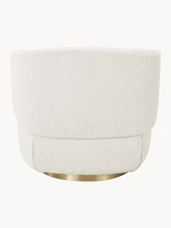 Westwing Collection Sillón tapizado en tejido bouclé Irene