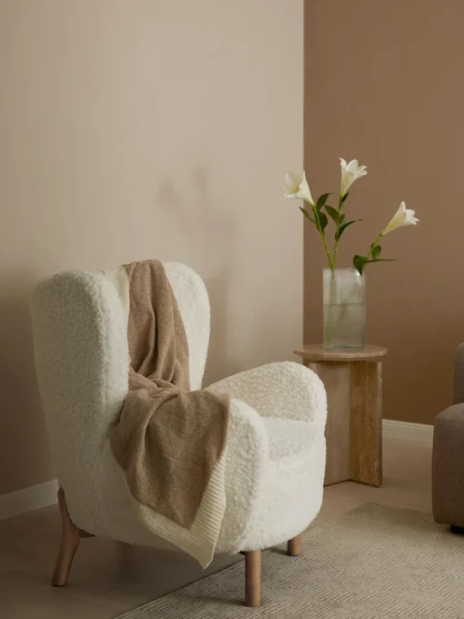 Westwing Collection Sillón tapizado Kalia