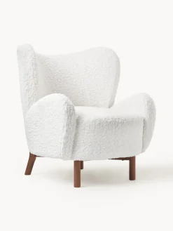 Westwing Collection Sillón orejero de borreguillo Kalia^ Sillones Orejeros|Sillones