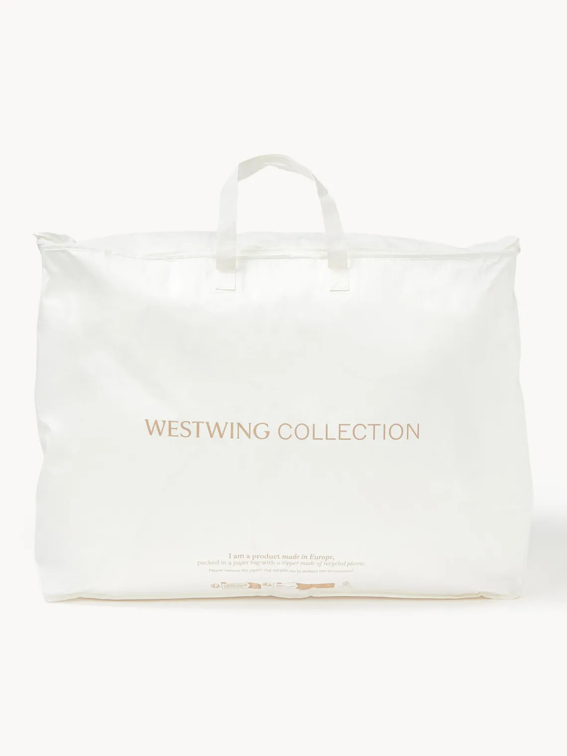 Westwing Collection Sobrecolchón de plumón Timo