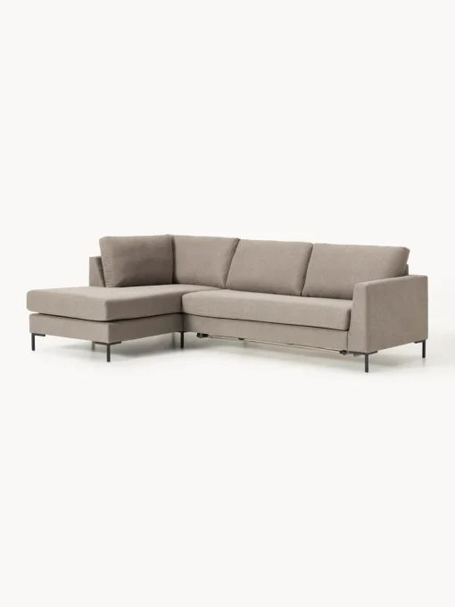 Westwing Collection Sofá cama con colchón Luna (3 plazas)