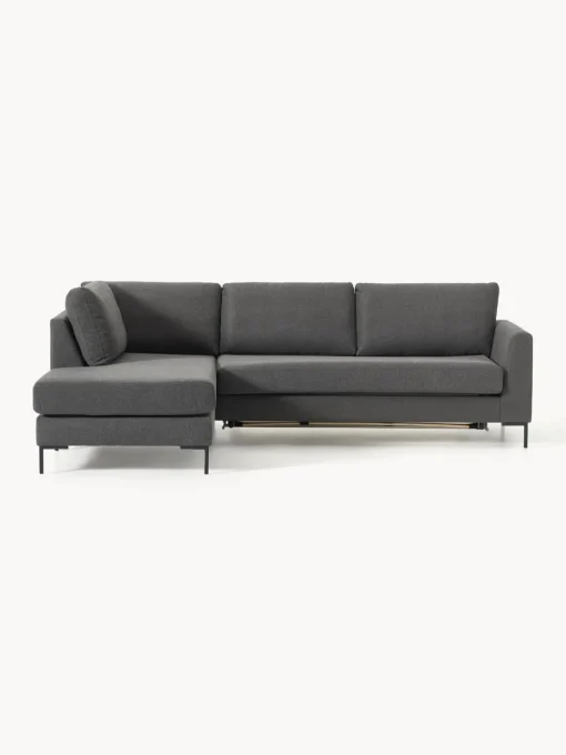 Westwing Collection Sofá cama con colchón Luna (3 plazas)