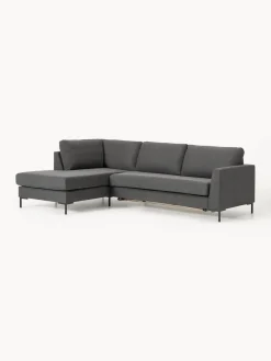 Westwing Collection Sofá cama con colchón Luna (3 plazas)
