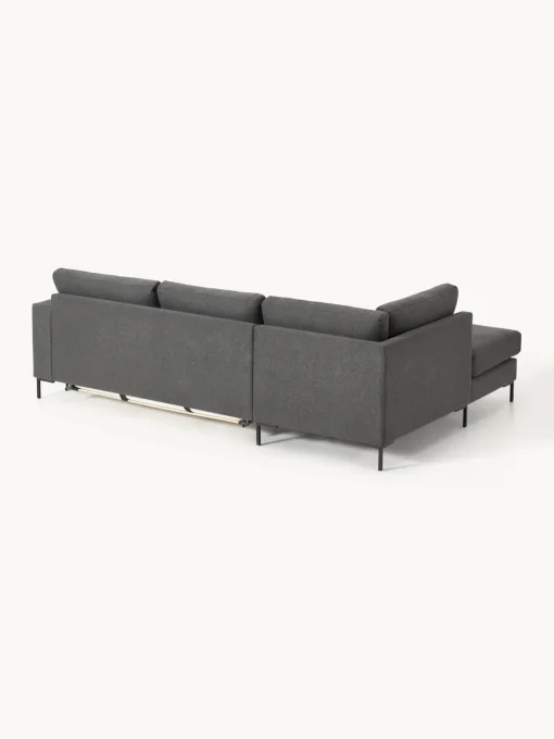 Westwing Collection Sofá cama con colchón Luna (3 plazas)