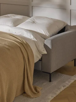 Westwing Collection Sofá cama con colchón Luna (3 plazas)