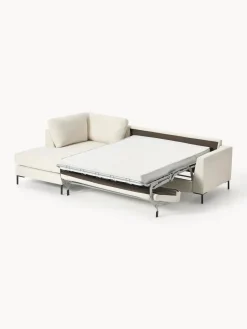 Westwing Collection Sofá cama con colchón Luna (3 plazas)