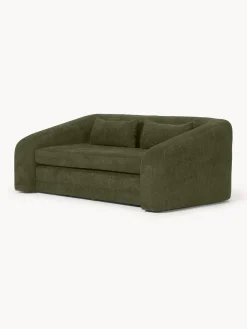 Westwing Collection Sofá cama de borreguillo bouclé Eliot (2 plazas)^ Sofás Cama|Sofás