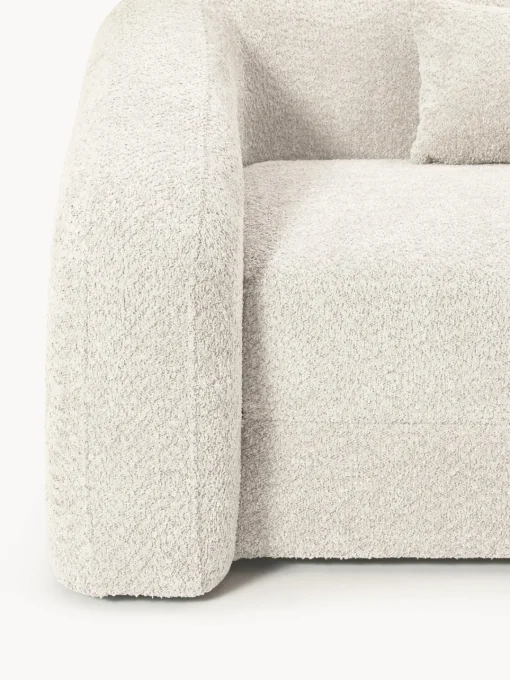 Westwing Collection Sofá cama de borreguillo bouclé Eliot (3 plazas)^ Sofás Cama|Sofás