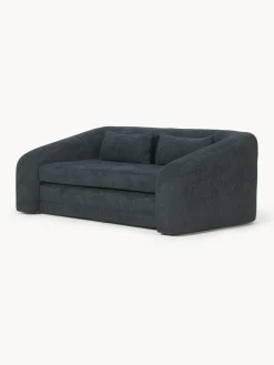 Westwing Collection Sofá cama de borreguillo bouclé Eliot (2 plazas)^ Sofás Cama|Sofás