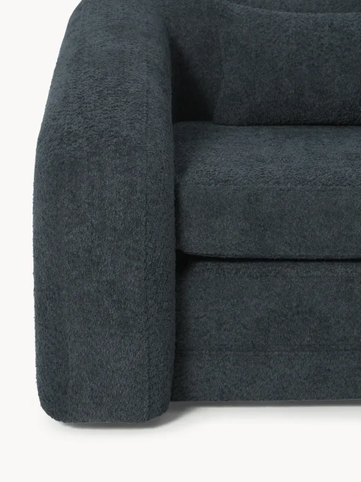 Westwing Collection Sofá cama de borreguillo bouclé Eliot (2 plazas)^ Sofás Cama|Sofás