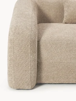 Westwing Collection Sofá cama de borreguillo bouclé Eliot (3 plazas)^ Sofás Cama|Sofás