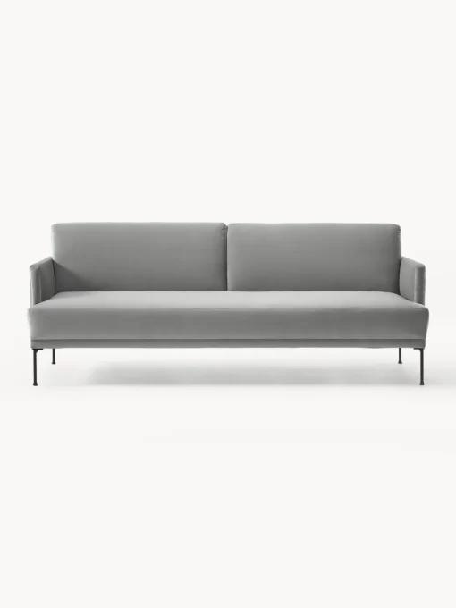 Westwing Collection Sofá cama de terciopelo Fluente (3 plazas)^ Sofás Cama|Sofás