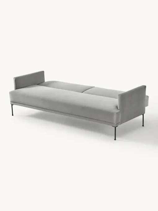 Westwing Collection Sofá cama de terciopelo Fluente (3 plazas)^ Sofás Cama|Sofás