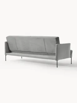 Westwing Collection Sofá cama de terciopelo Fluente (3 plazas)^ Sofás Cama|Sofás