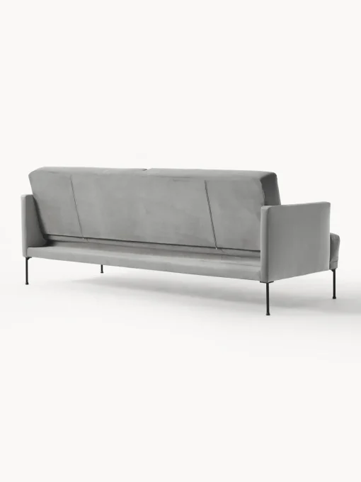 Westwing Collection Sofá cama de terciopelo Fluente (3 plazas)^ Sofás Cama|Sofás