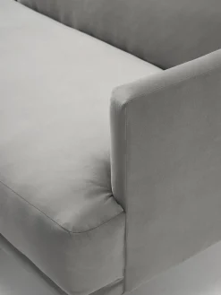 Westwing Collection Sofá cama de terciopelo Fluente (3 plazas)^ Sofás Cama|Sofás