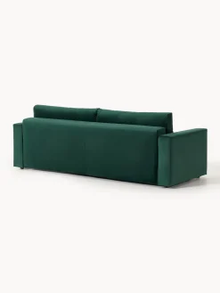Westwing Collection Sofá cama de terciopelo Tasha (3 plazas), con espacio de almacenamiento^ Sofás Cama|Sofás