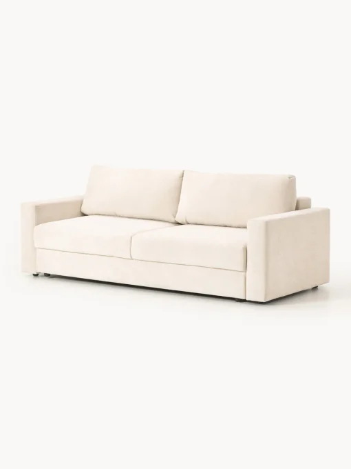Westwing Collection Sofá cama de terciopelo Tasha (3 plazas), con espacio de almacenamiento^ Sofás Cama|Sofás