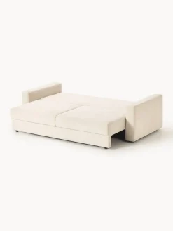 Westwing Collection Sofá cama de terciopelo Tasha (3 plazas), con espacio de almacenamiento^ Sofás Cama|Sofás