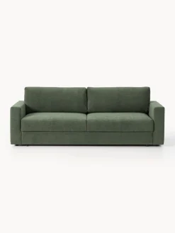 Westwing Collection Sofá cama de terciopelo Tasha (3 plazas), con espacio de almacenamiento^ Sofás Cama|Sofás
