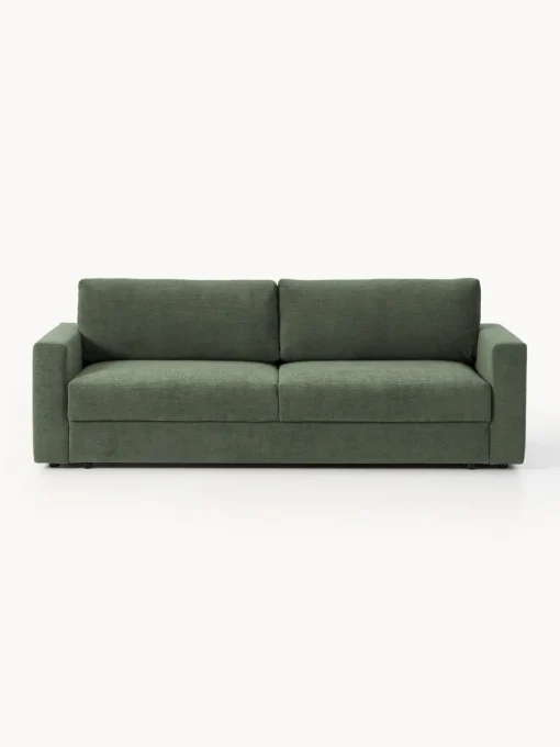 Westwing Collection Sofá cama de terciopelo Tasha (3 plazas), con espacio de almacenamiento^ Sofás Cama|Sofás