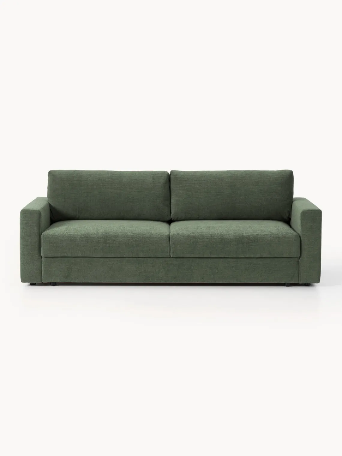 Westwing Collection Sofá cama de terciopelo Tasha (3 plazas), con espacio de almacenamiento^ Sofás Cama|Sofás