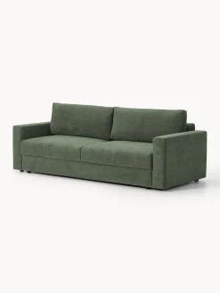 Westwing Collection Sofá cama de terciopelo Tasha (3 plazas), con espacio de almacenamiento^ Sofás Cama|Sofás