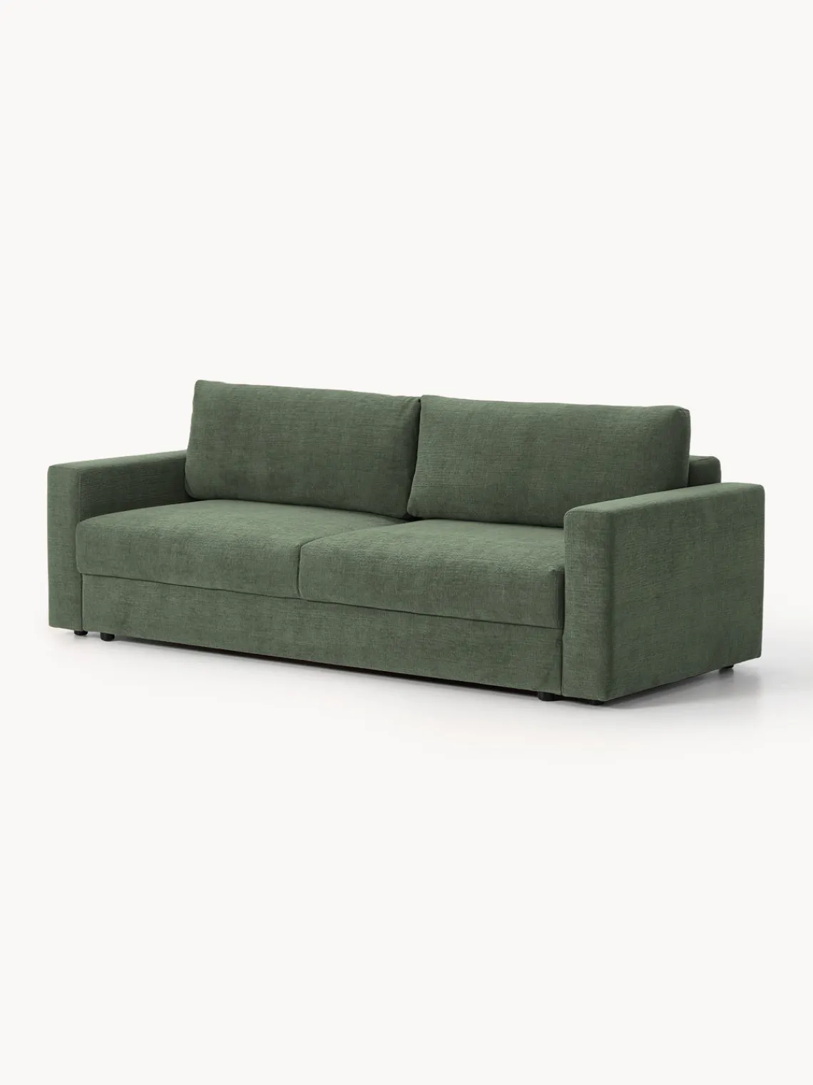 Westwing Collection Sofá cama de terciopelo Tasha (3 plazas), con espacio de almacenamiento^ Sofás Cama|Sofás