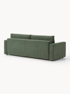 Westwing Collection Sofá cama de terciopelo Tasha (3 plazas), con espacio de almacenamiento^ Sofás Cama|Sofás