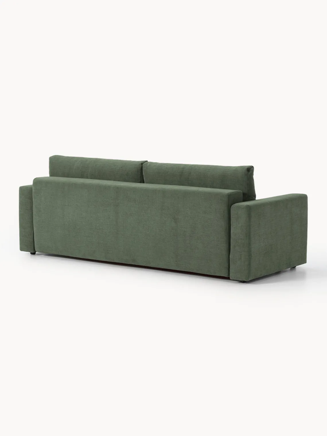 Westwing Collection Sofá cama de terciopelo Tasha (3 plazas), con espacio de almacenamiento^ Sofás Cama|Sofás