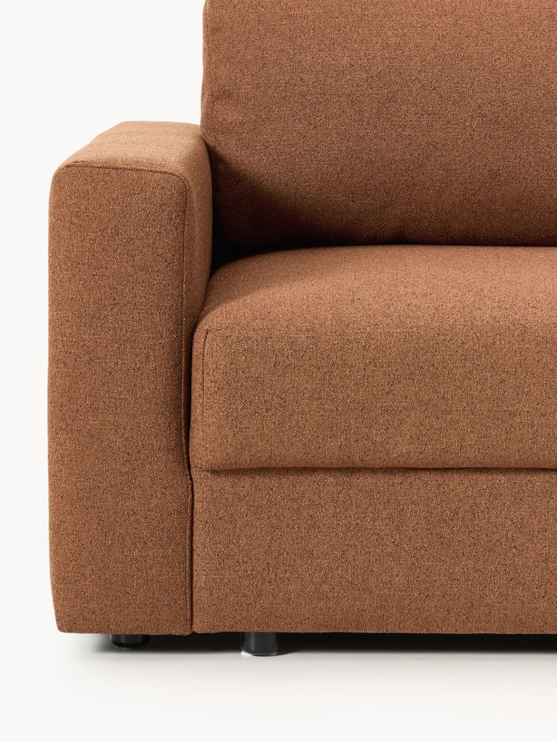 Westwing Collection Sofá cama en tejido bouclé Tasha (3 plazas), con espacio de almacenamiento^ Sofás Cama|Sofás