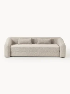 Westwing Collection Sofá cama en tejido bouclé Eliot (3 plazas)