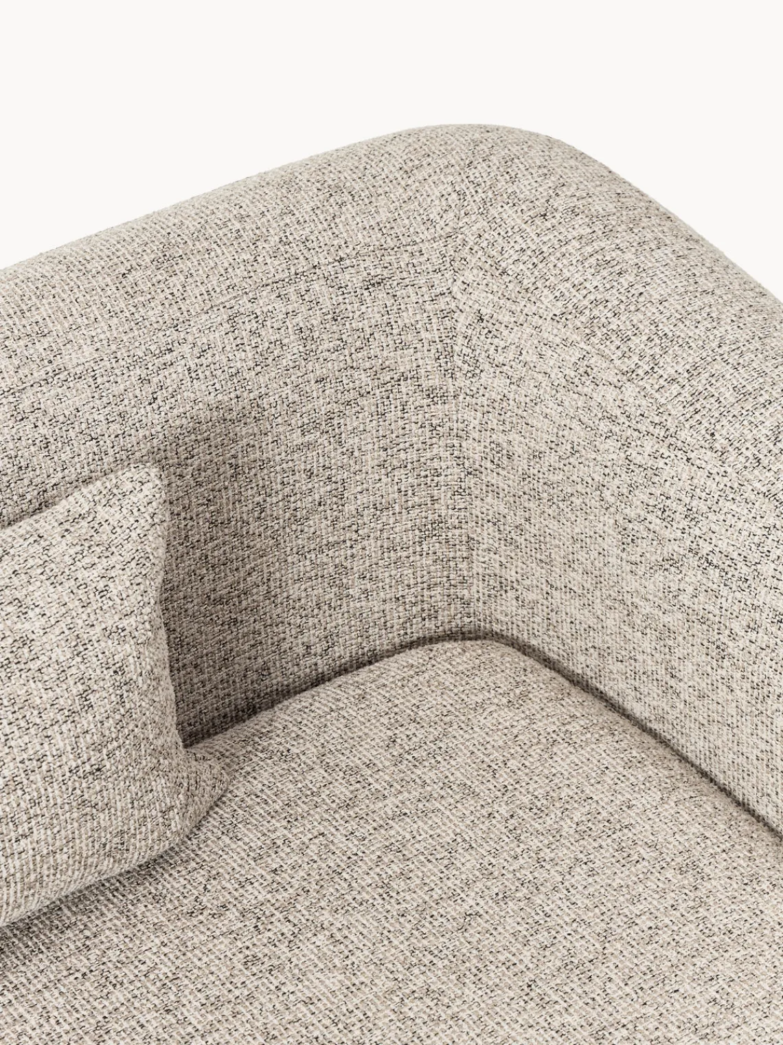 Westwing Collection Sofá cama en tejido bouclé Eliot (3 plazas)