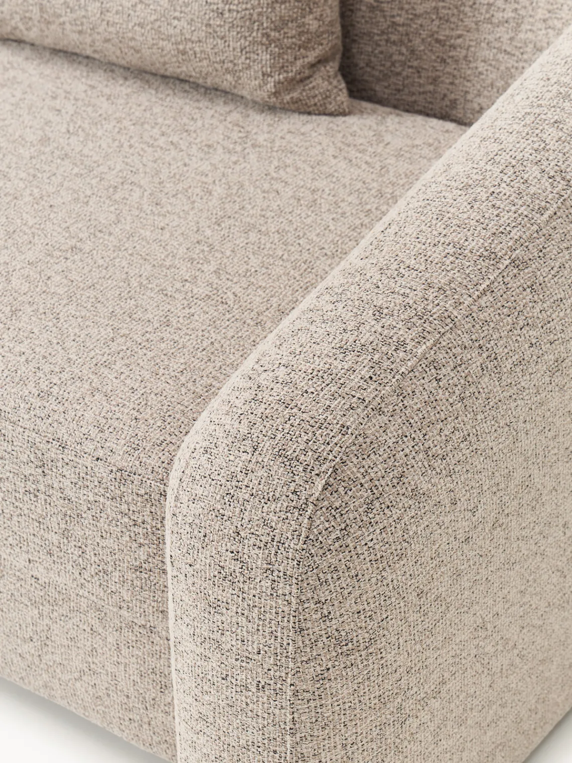 Westwing Collection Sofá cama en tejido bouclé Eliot (3 plazas)