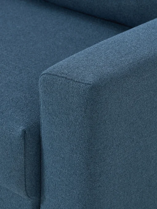 Westwing Collection Sofá cama en tejido bouclé Tasha (3 plazas), con espacio de almacenamiento