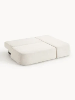 Westwing Collection Sofá cama rinconera de borreguillo con espacio de almacenamiento Pao^ Sofás Cama|Sofás