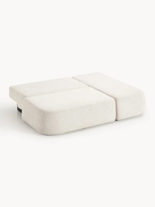 Westwing Collection Sofá cama rinconera de borreguillo con espacio de almacenamiento Pao^ Sofás Cama|Sofás