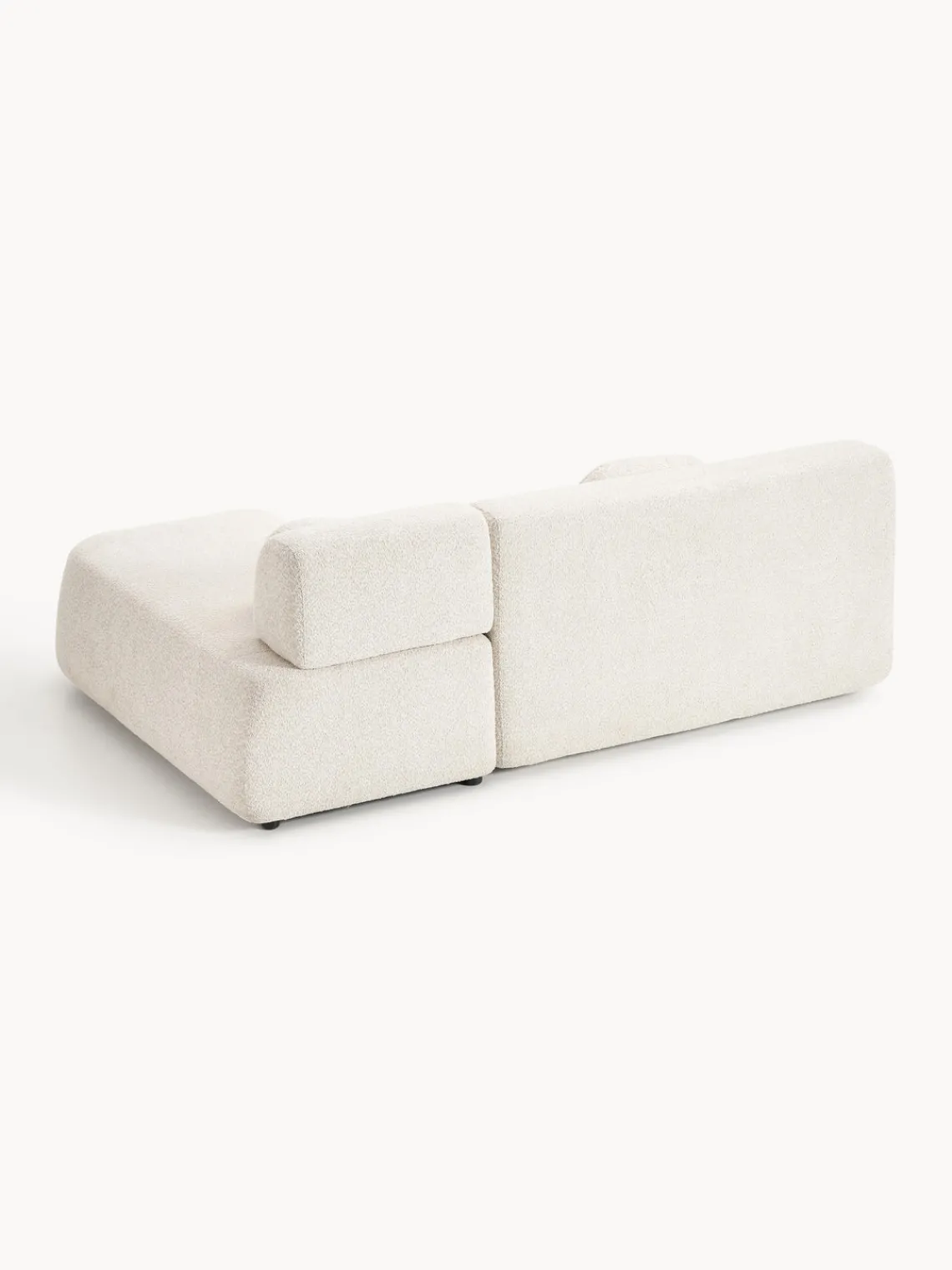 Westwing Collection Sofá cama rinconera de borreguillo con espacio de almacenamiento Pao^ Sofás Cama|Sofás