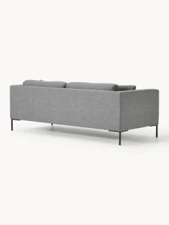 Westwing Collection Sofá con patas de metal Emma (3 plazas)
