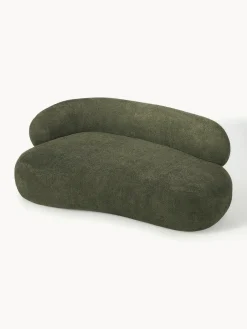 Westwing Collection Sofá de borreguillo bouclé Alba (2 plazas)^ Sofás 2 Plazas|Sofás