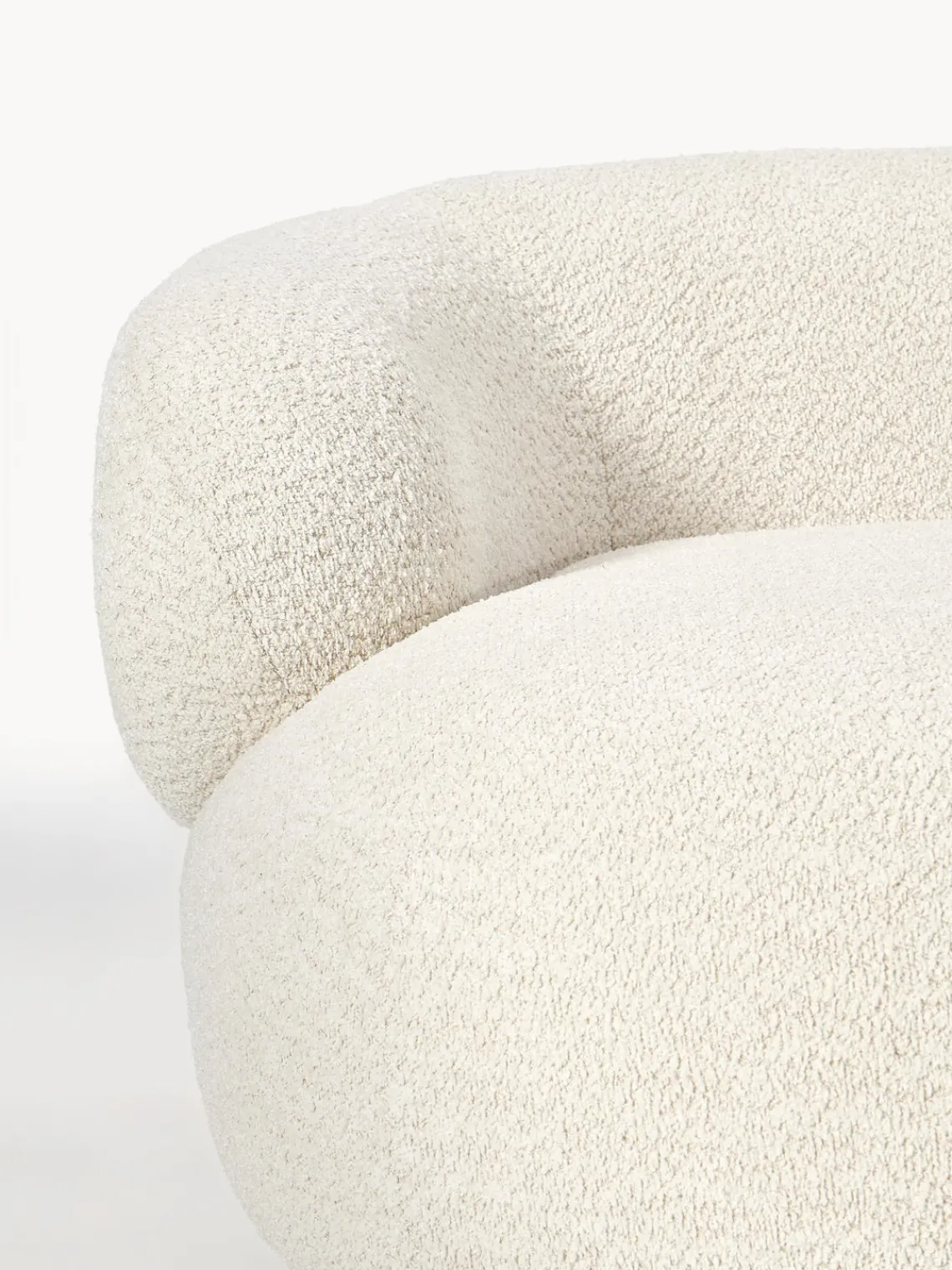 Westwing Collection Sofá de borreguillo bouclé Alba (4 plazas)^ Sofás 3 Plazas|Sofás