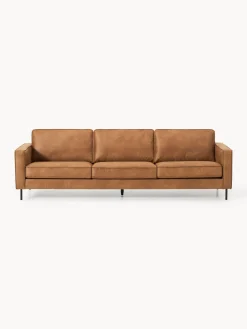 Westwing Collection Sofá de cuero reciclado Hunter (3 plazas)