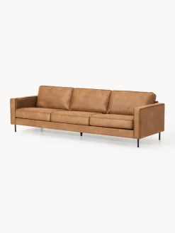 Westwing Collection Sofá de cuero reciclado Hunter (3 plazas)