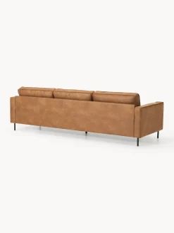 Westwing Collection Sofá de cuero reciclado Hunter (3 plazas)