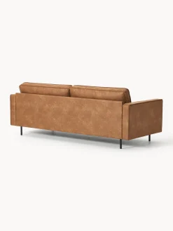 Westwing Collection Sofá de cuero reciclado Hunter (3 plazas)